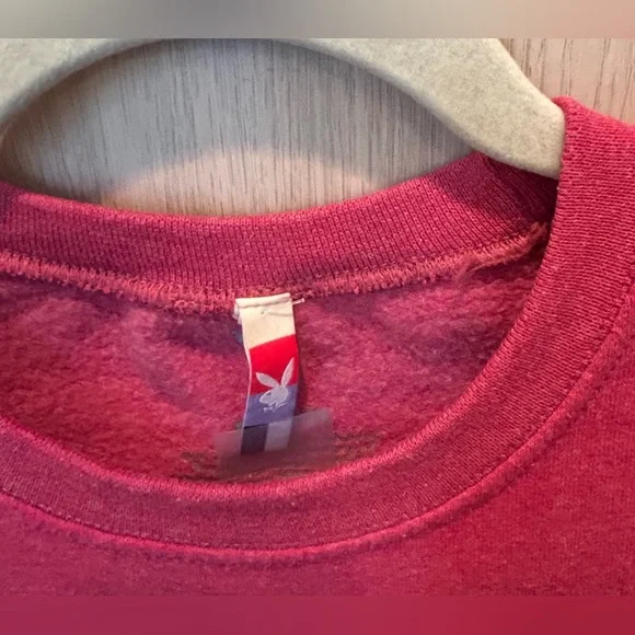 Playboy Club Sweatshirt Tokyo Japan Mens Anime Card Ace of Spades - Red Small - Picture 10 of 15